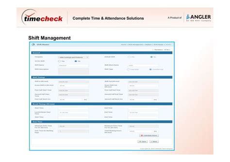 TimeCheck Software .